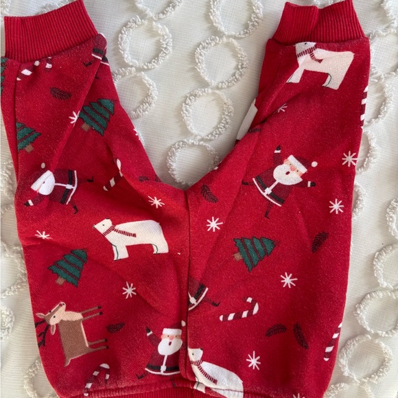 Primark Red and Gray Snowman Pajama Pants - Picture 6 of 7